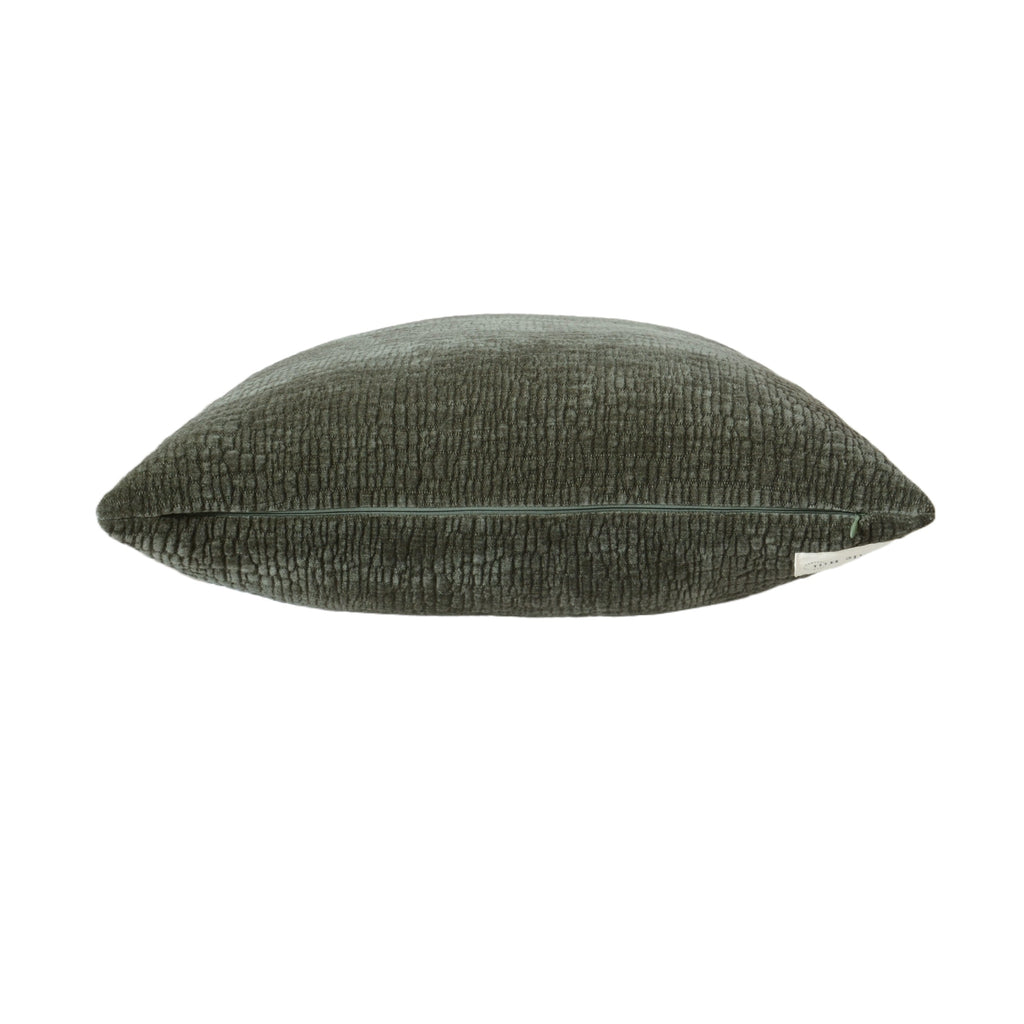 Tivoli Green Textured Pillow