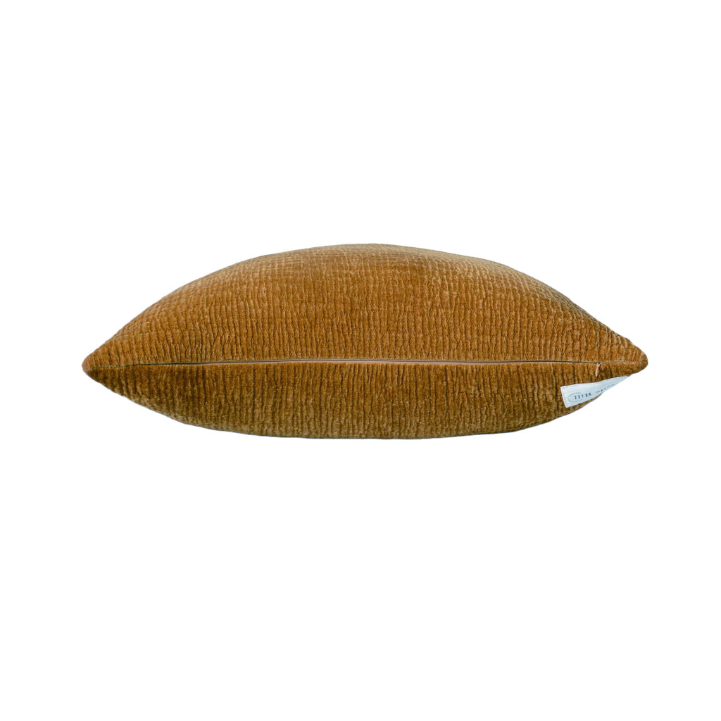 Tivoli Mustard Textured Pillow