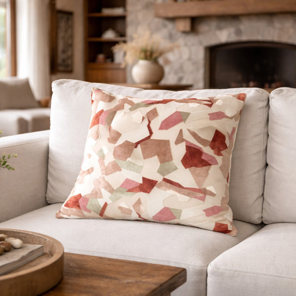 Tivoli Multi Color Geometric Pillow