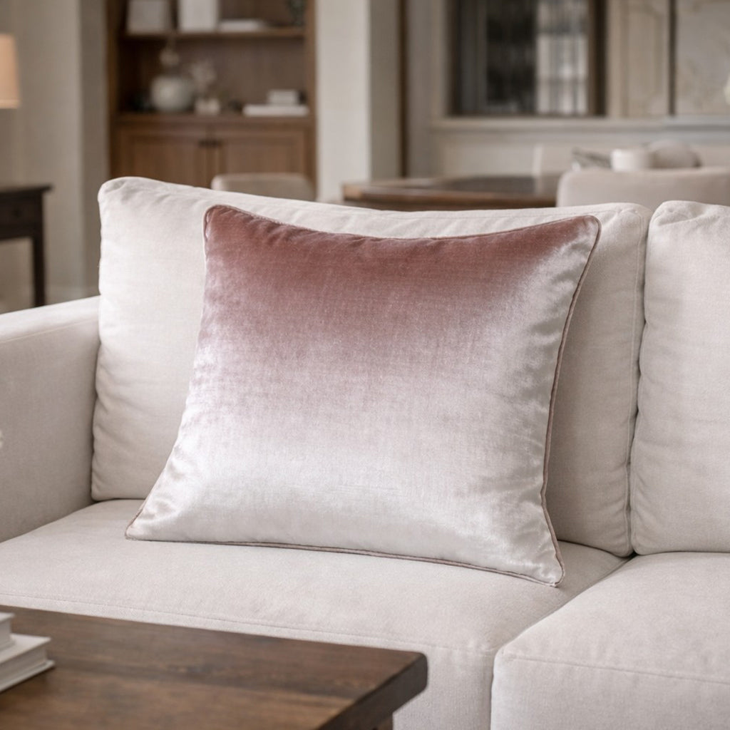 Castle Hill Zain Solid Blush Pillow