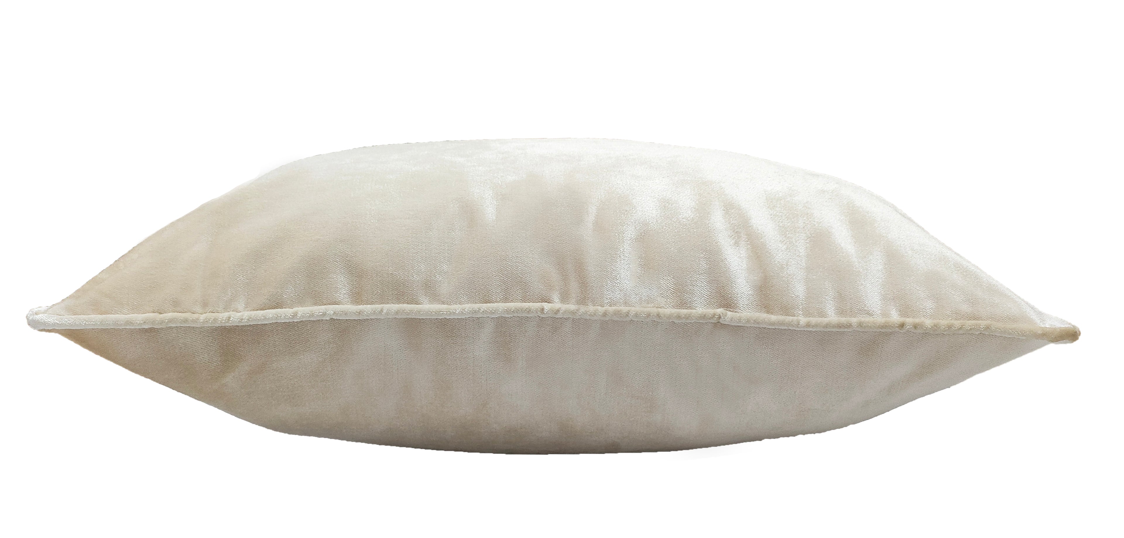 Castle Hill Zain Solid Champagne Pillow