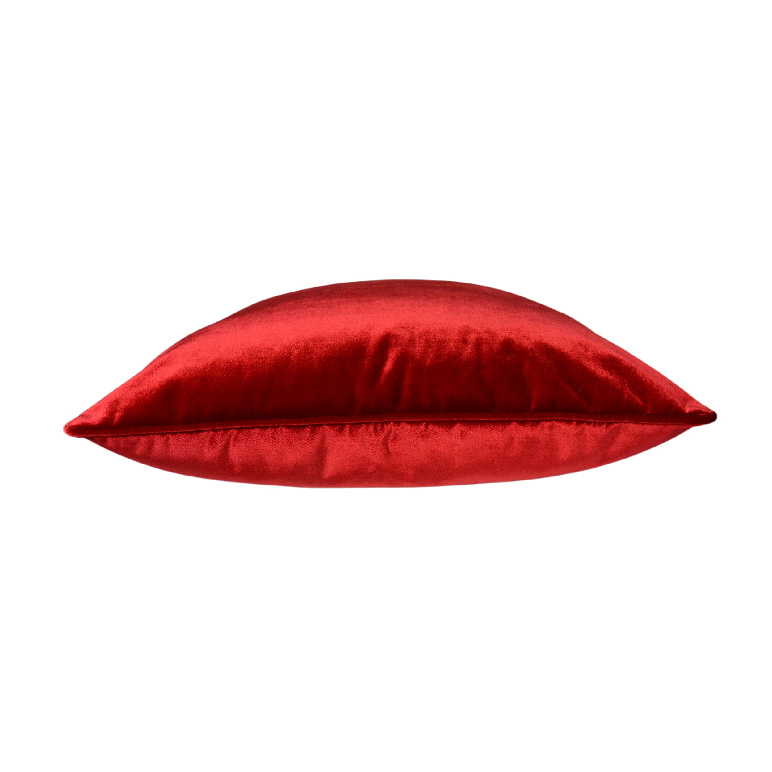 Castle Hill Zain Solid Red Pillow