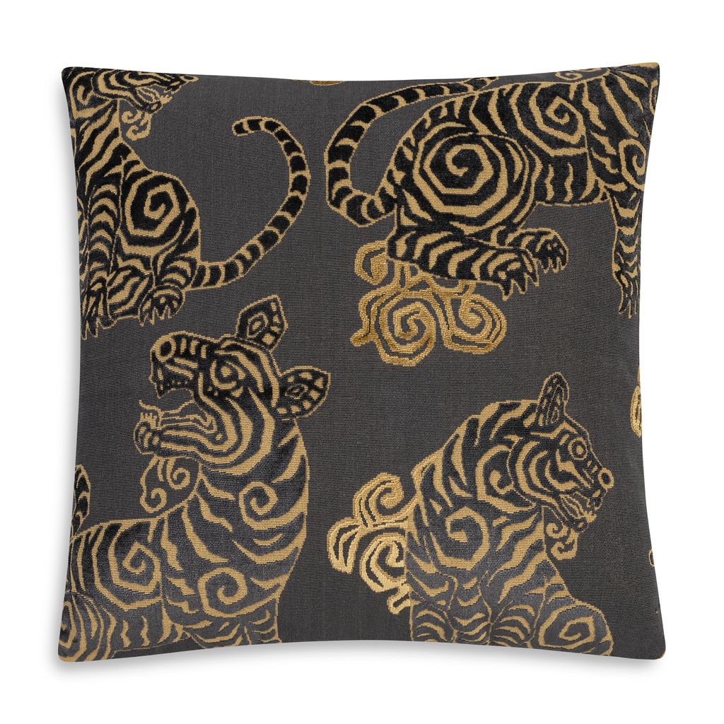 Tuxedo Gilded Tiger Pillow