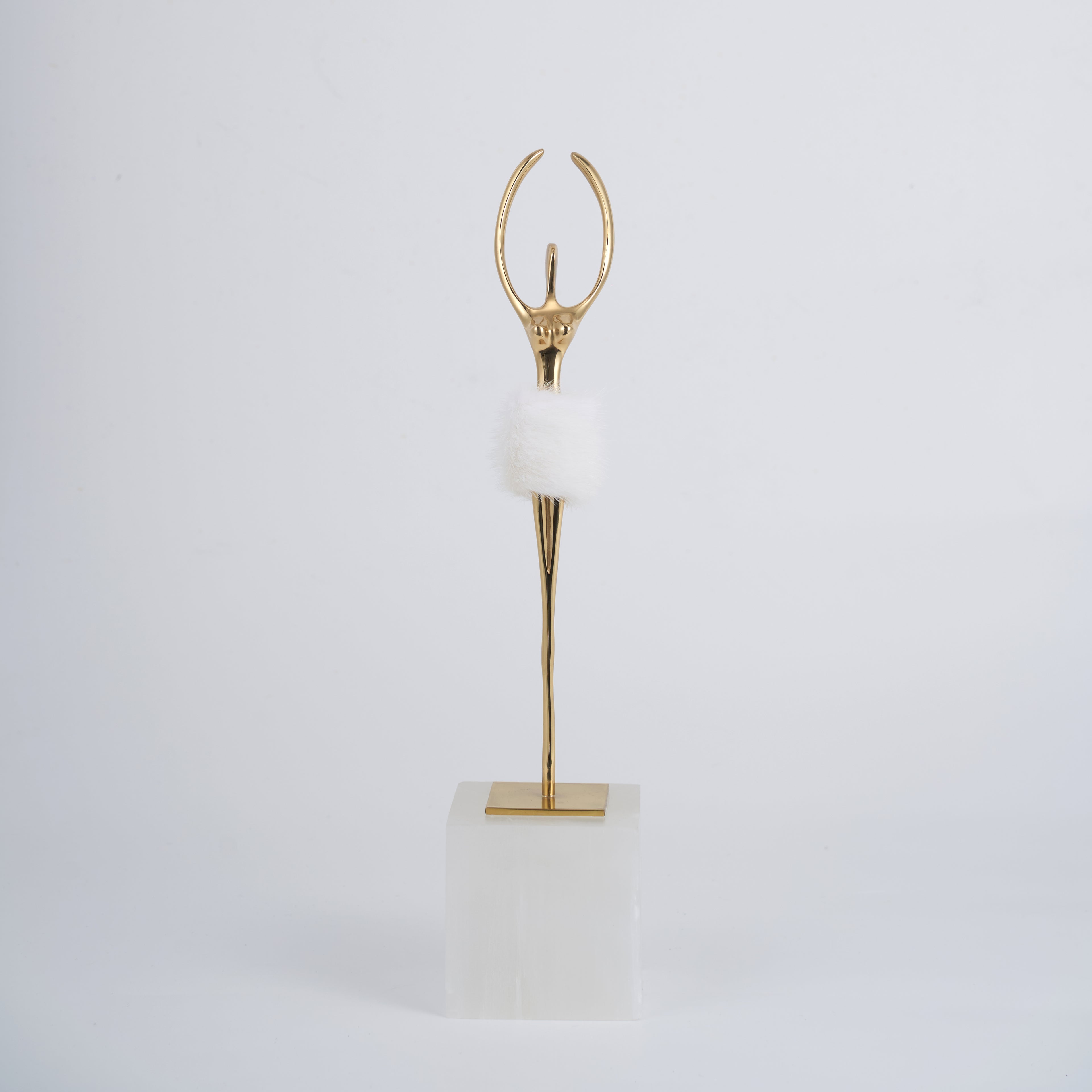 Home Decor Ballerina Selenite Ornament Small