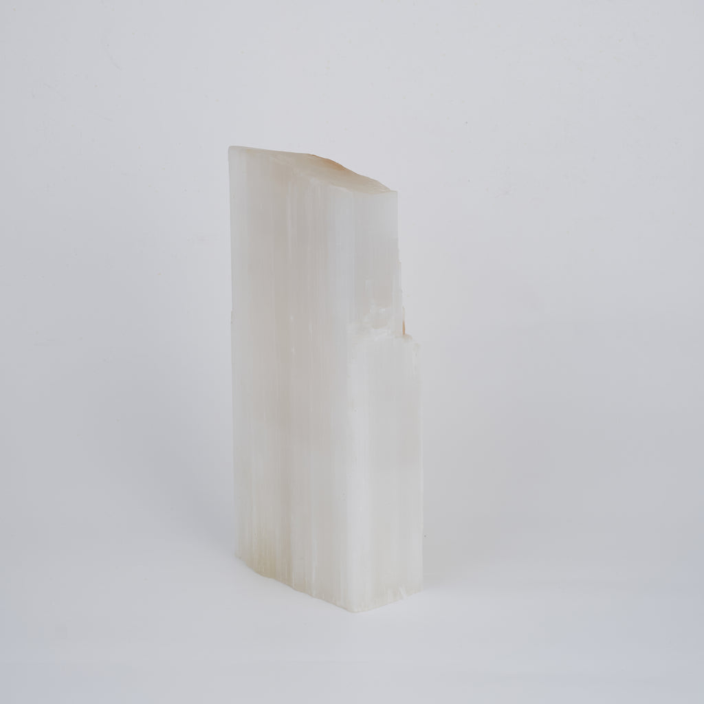 Home Decor Ella Selenite Gold Ornament - Large