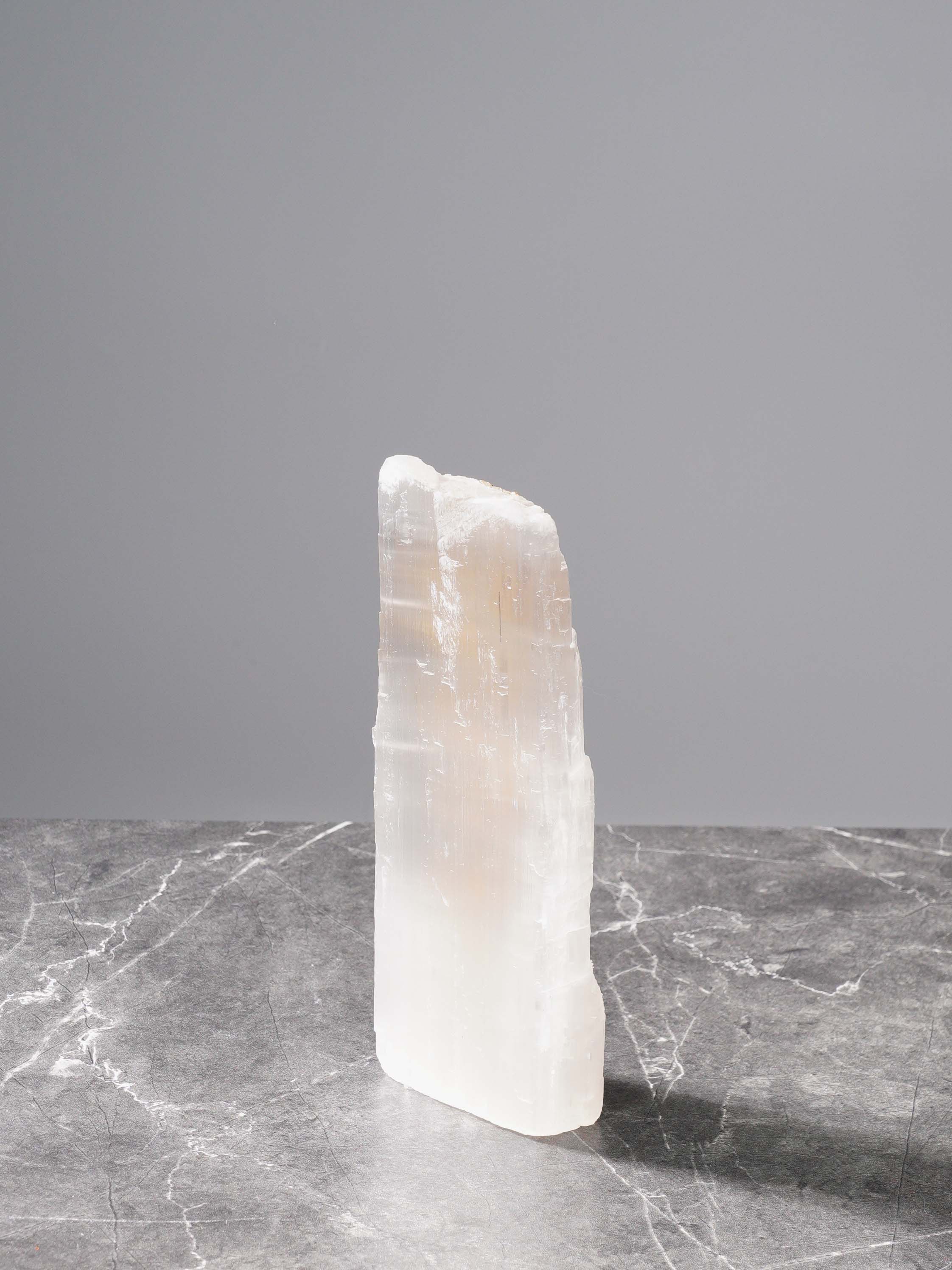 Home Decor Ella Selenite Gold Ornament - Small