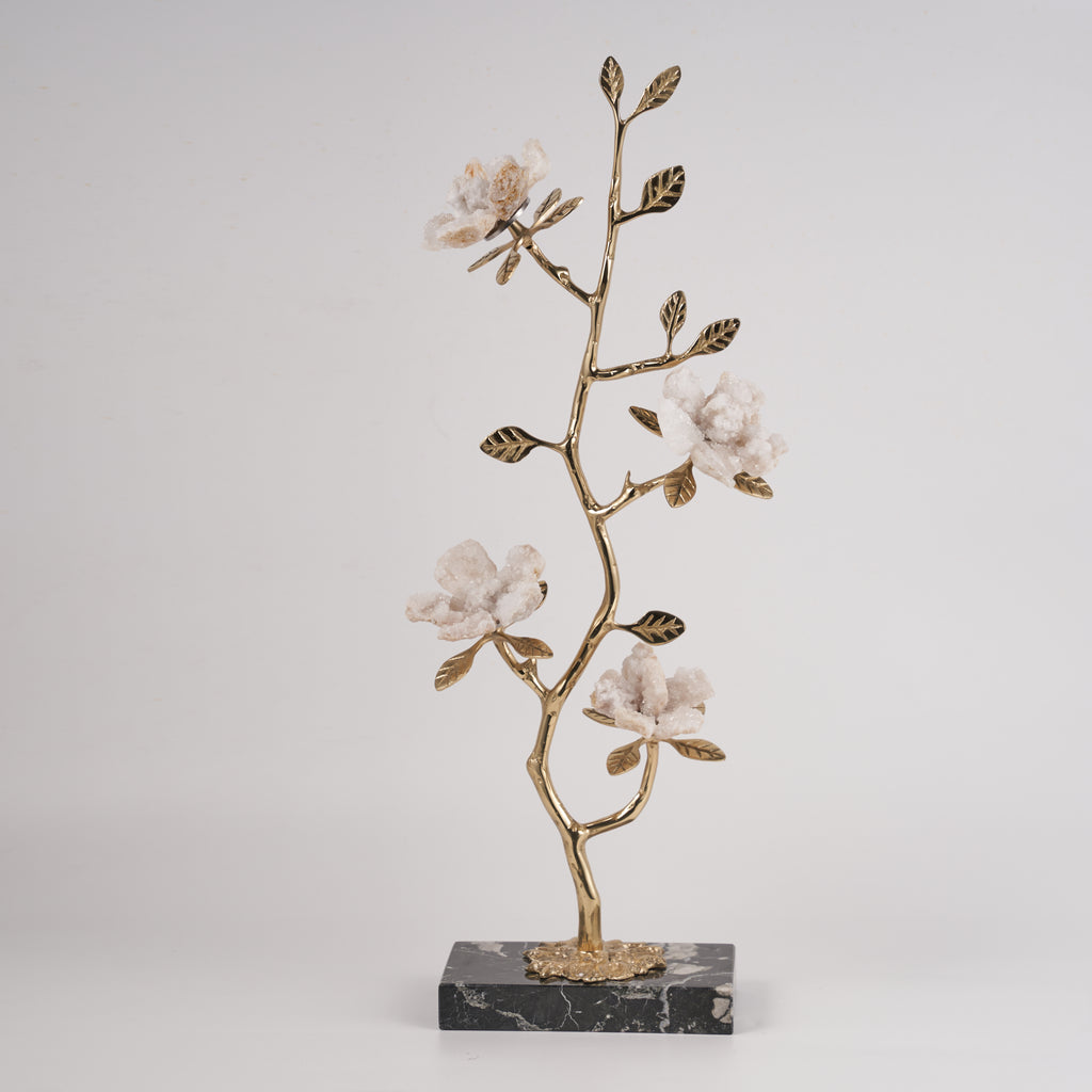 Home Decor Grace Geode Flower Tree