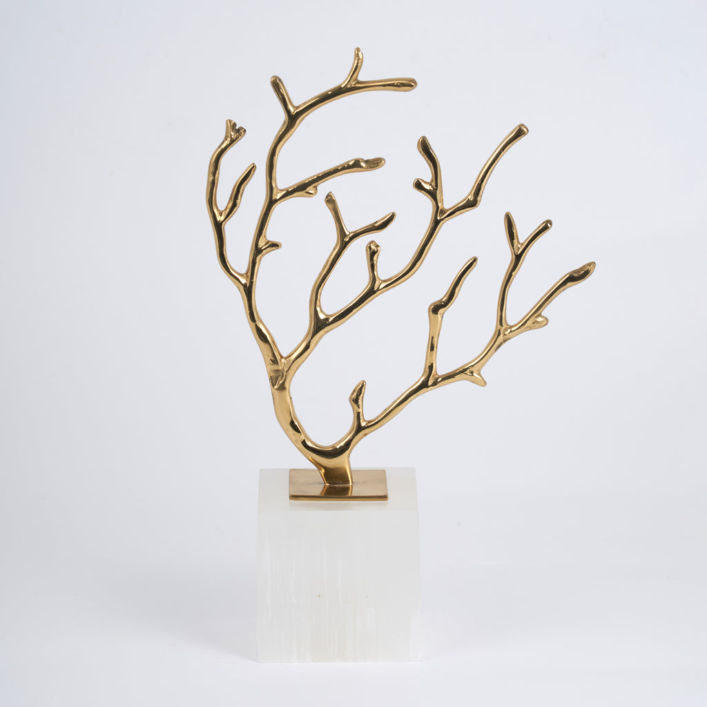 Home Decor Lily Gold Coral