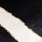 Demi Ivory Black Pillow