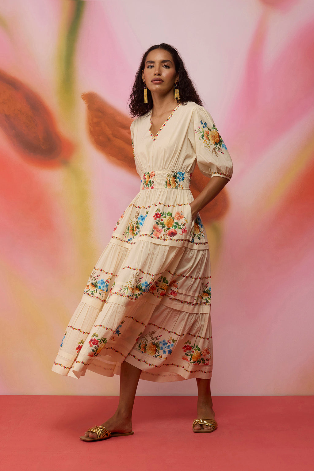 Wildflower Tiered Maxi Dress