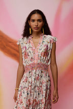 Paisley Parisian Tiered Maxi Dress
