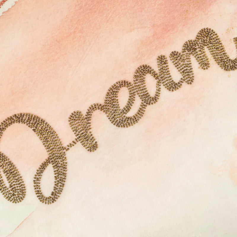 Dream Pink Velvet Pillow