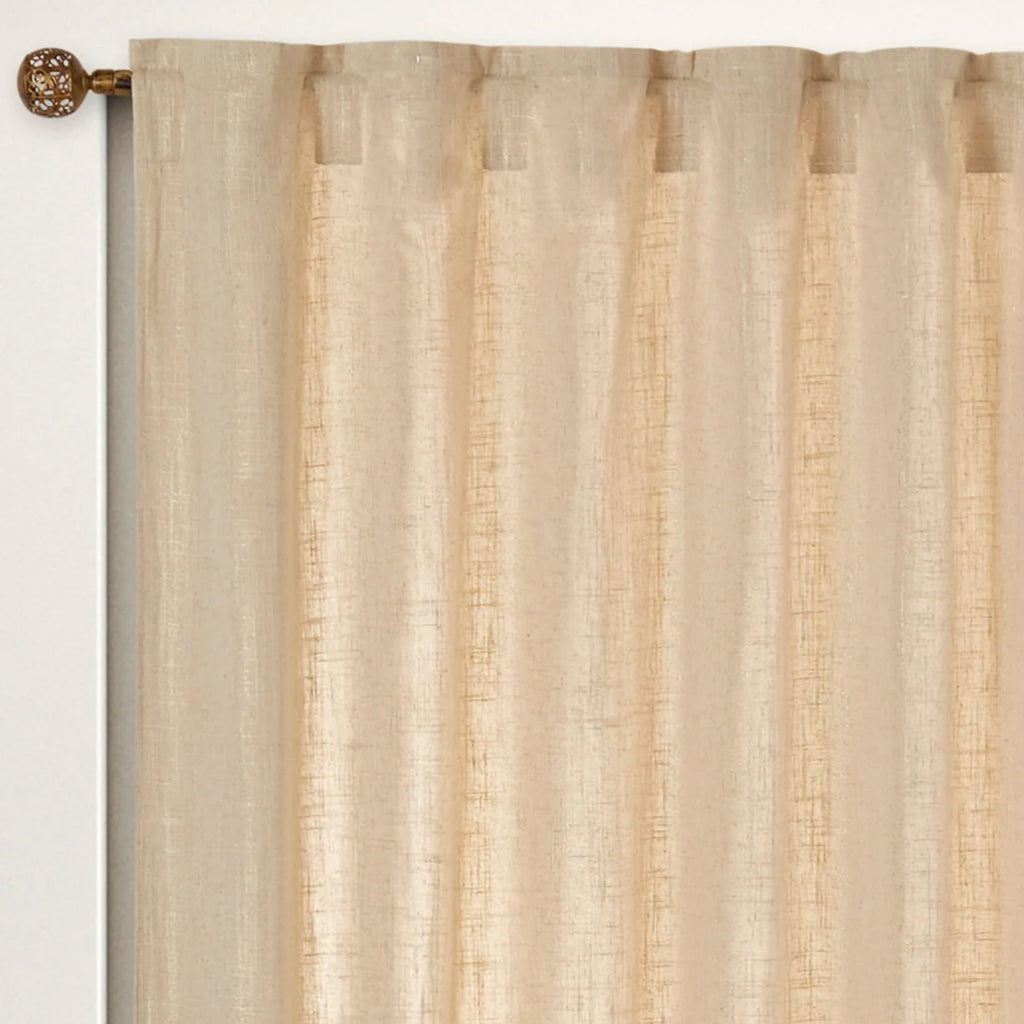 Elana Linen Natural Gold Panel