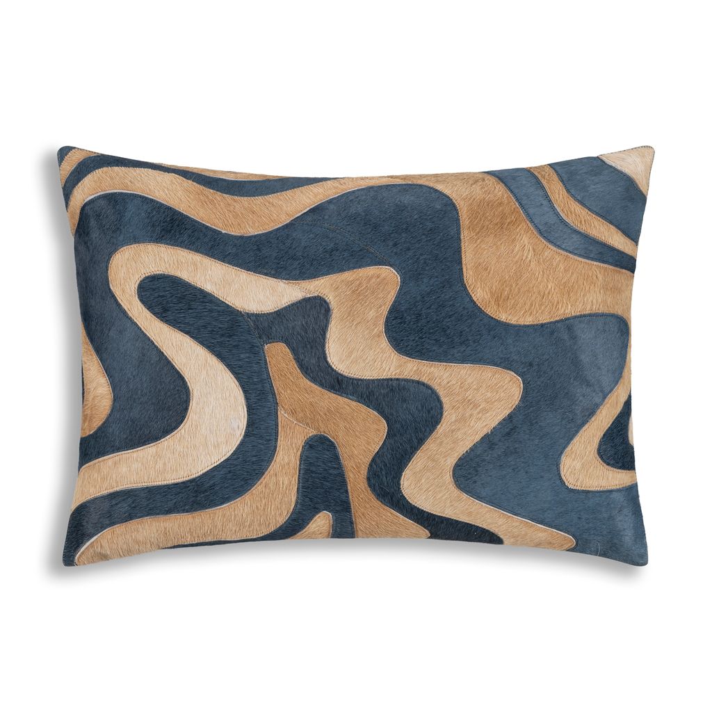 Ember Indigo Pillow