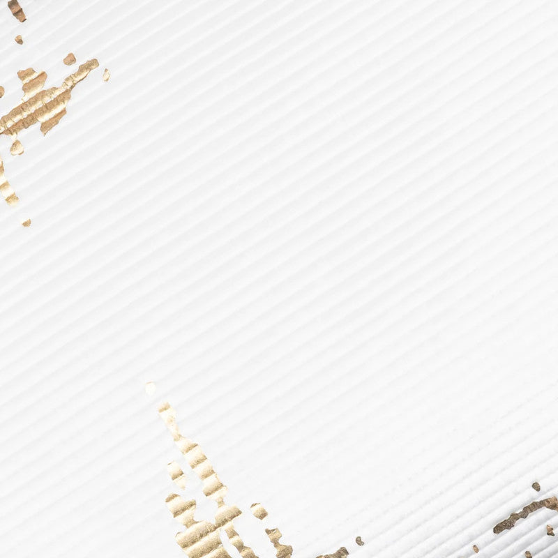 Inspire Me! Home Decor Asra White and Gold Pillow