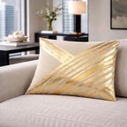 Inspire Me! Home Decor Zara Lumbar Beige Pillow
