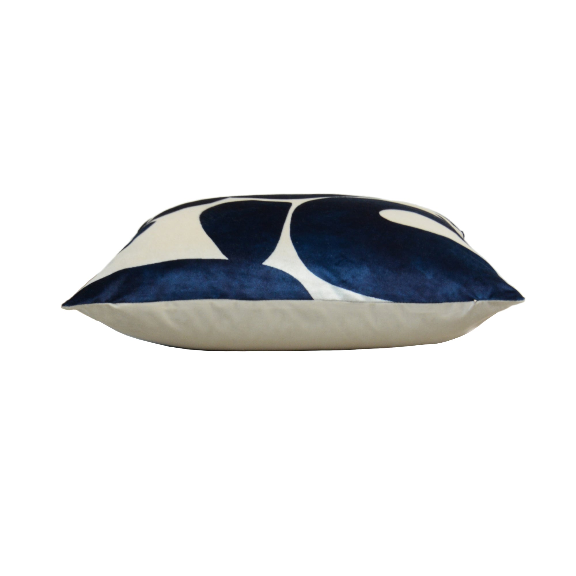 Forest Ivory and Navy Pillows