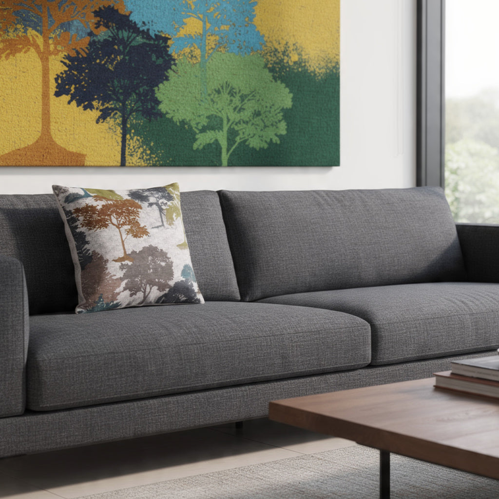 Foresta Mist Linen Pillow