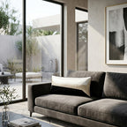 Hudson Black Velvet Pillow