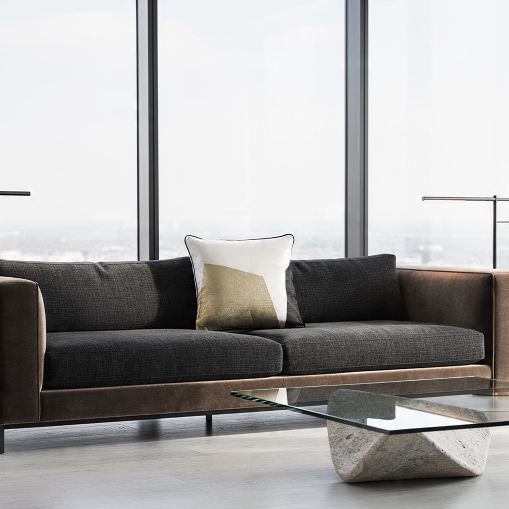 Hudson Black Velvet Pillow