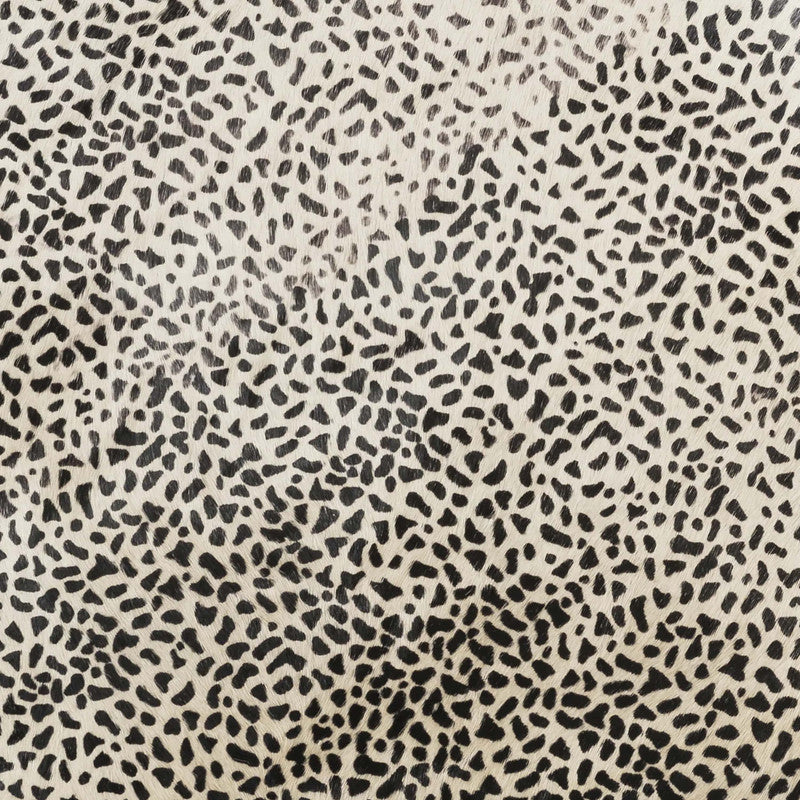 Hudson Animal Print Black Velvet Pillow