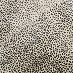 Hudson Animal Print Black Velvet Pillow
