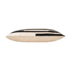 Hudson Black Hide Pillow