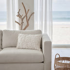 Islay White Disc Pillow