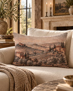 Italy Tuscan Landscape Pillow