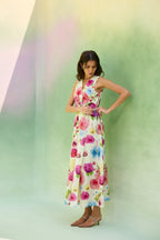 Californian Poppies Wrap Dress