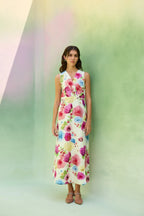 Californian Poppies Wrap Dress
