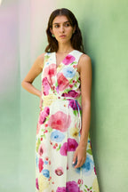 Californian Poppies Wrap Dress