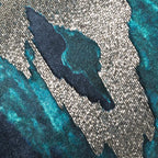 Jade Navy Pillow