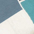 Jade Blue Mulitcolor Lumbar Pillow