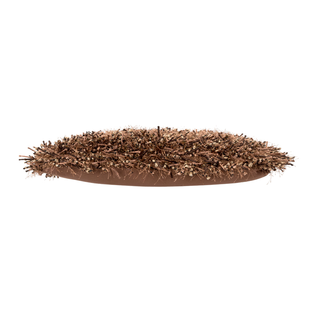 Kailar Brown Woven Pillow