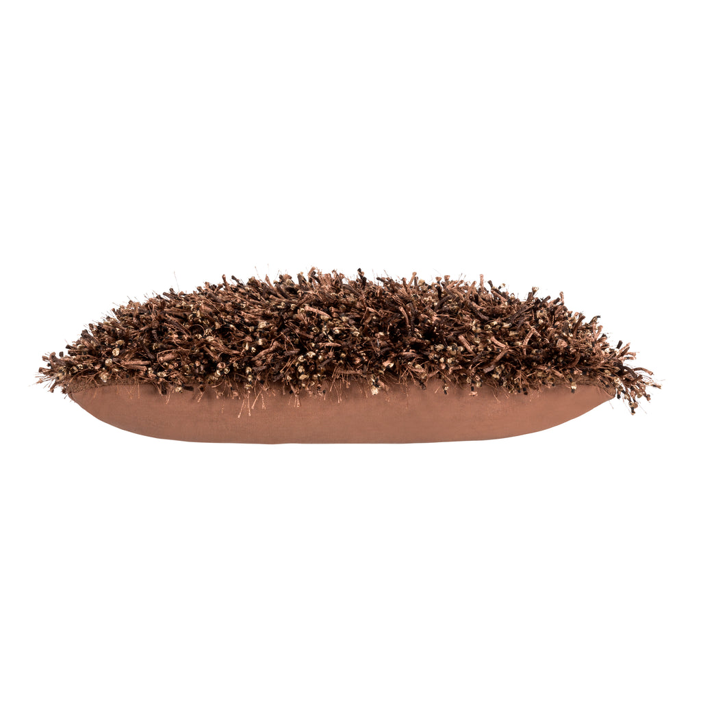 Kailar Brown Woven Pillow