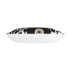 Kas Ivory Black Ikat Pillow