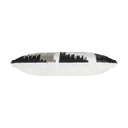 Kas Ivory Black Lumbar Pillow