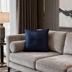 Kas Navy Starburst Pillow
