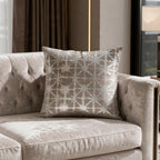 Kora Grey Velvet Pillow
