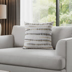 Lahana Ivory Grey Pillow