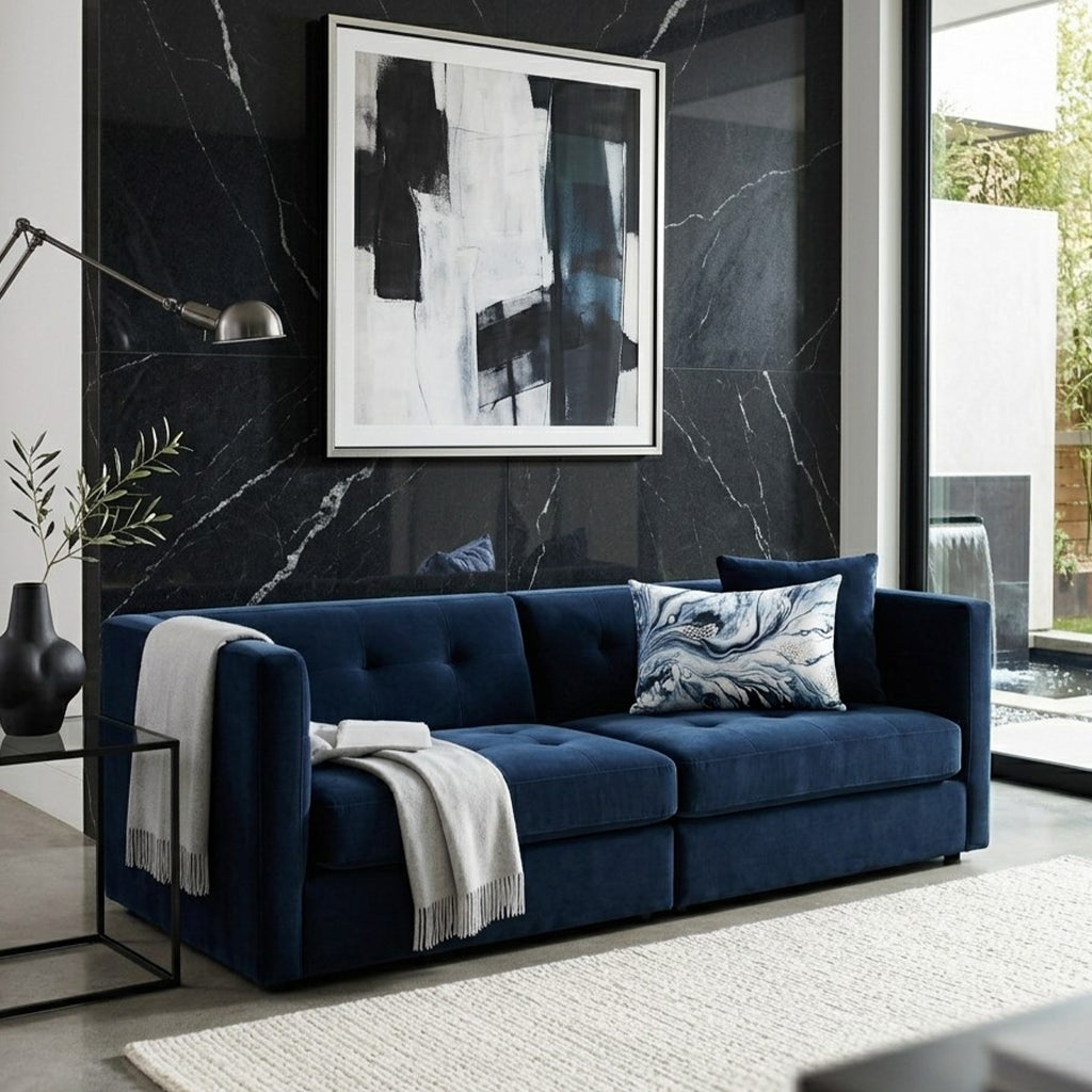 Lapis Blue Pillow