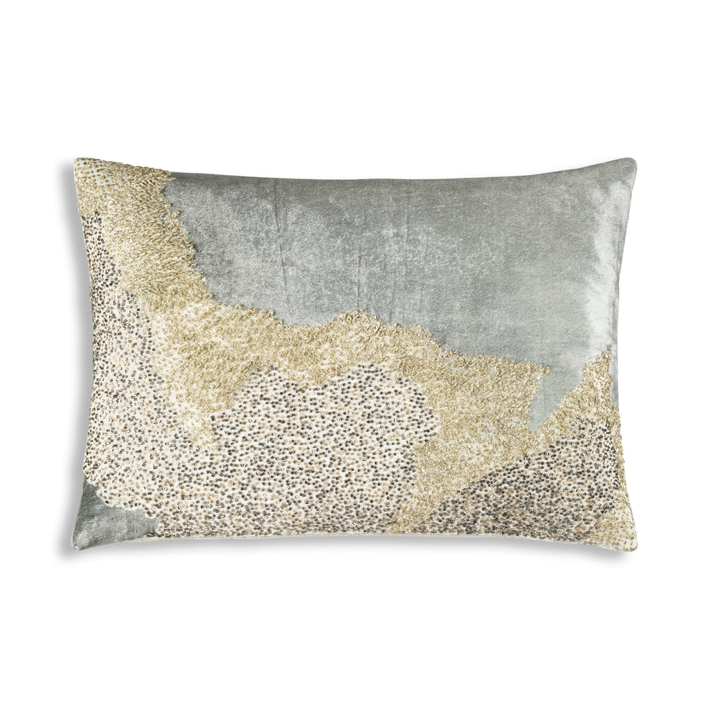 Liam Sequined Oblong Pillow