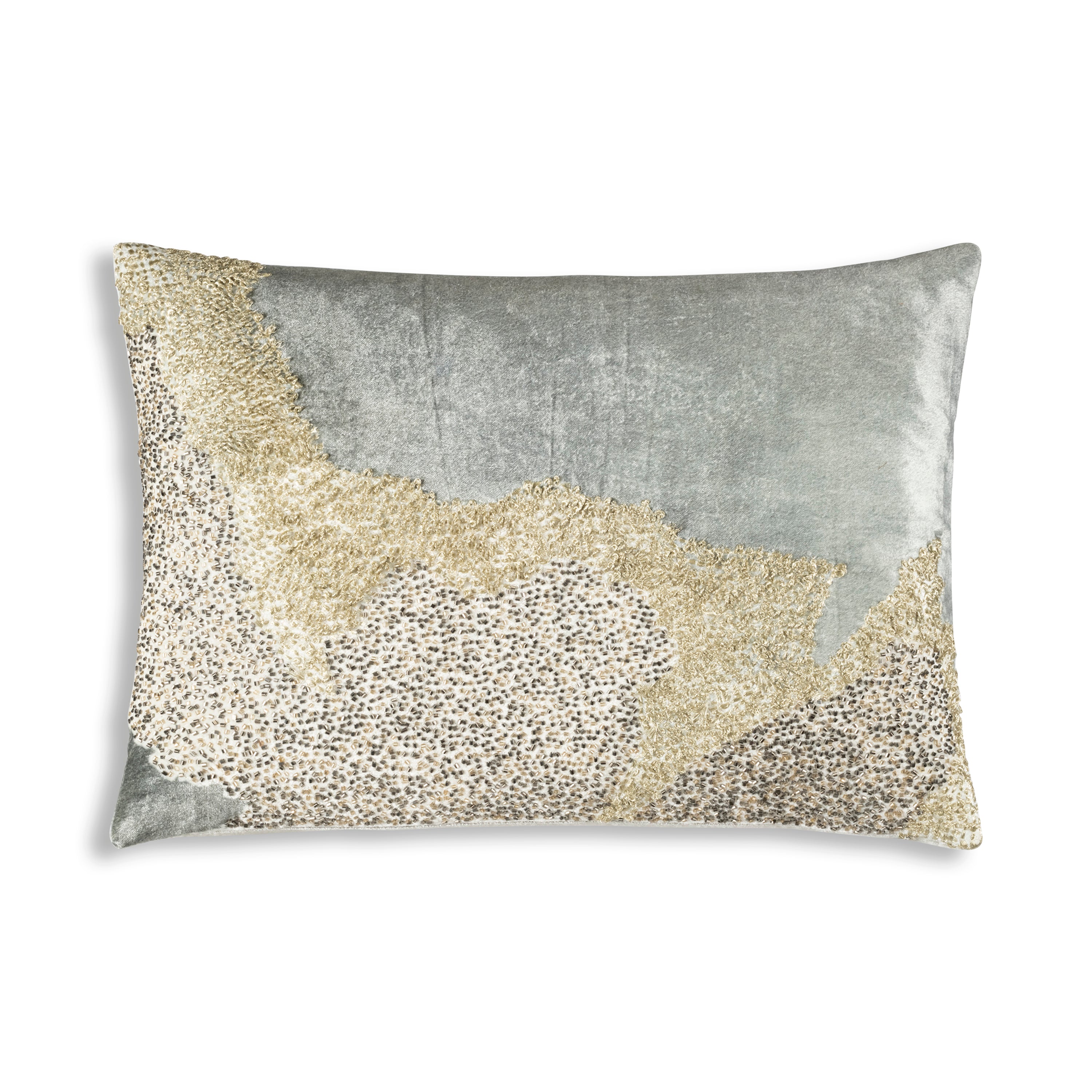 Liam Sequined Oblong Pillow