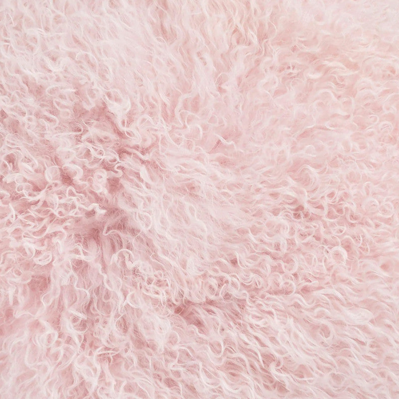 Luna Pink Fur Pillow