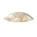 Maya Ivory and Gold Pillow