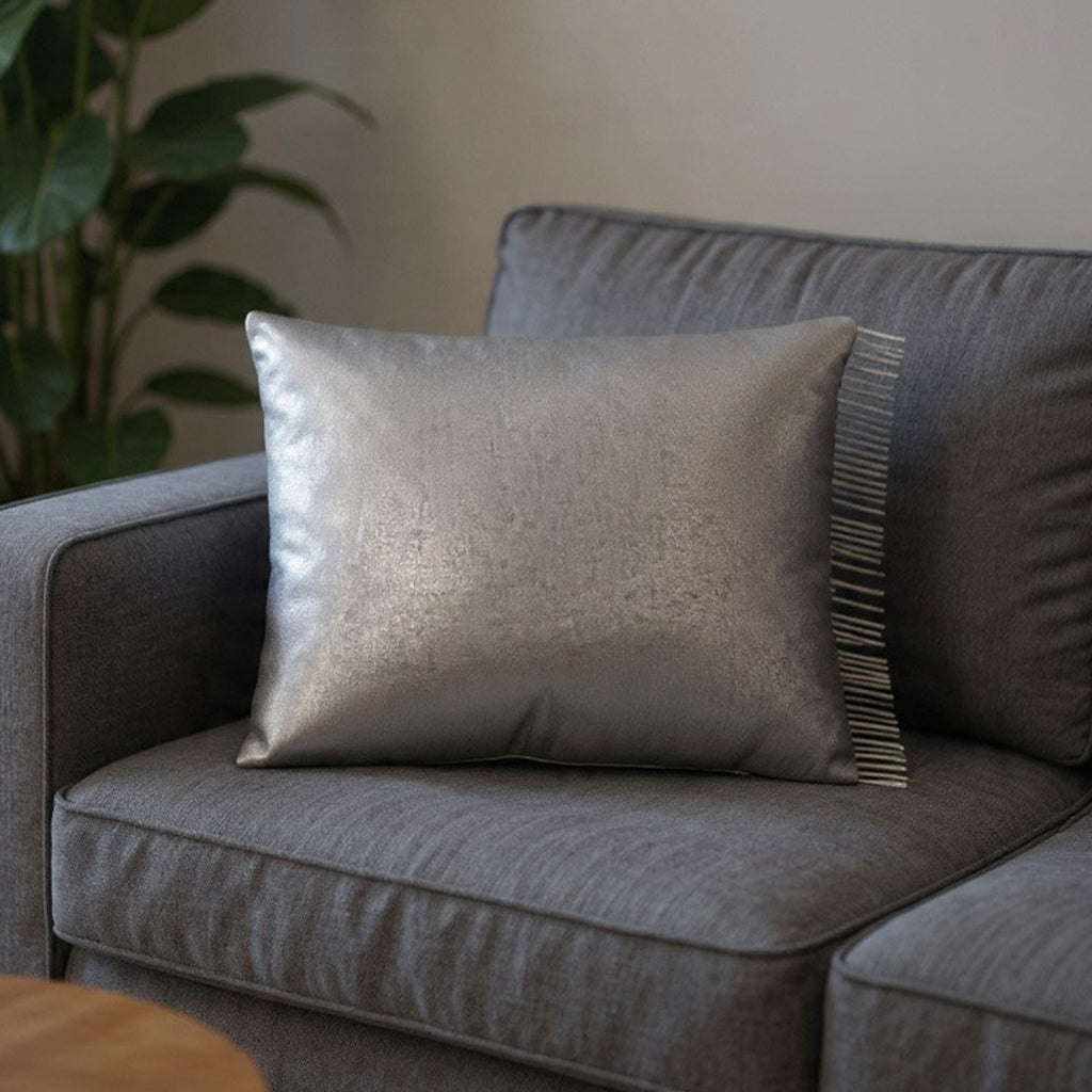 Maya Grey Velvet Pillow