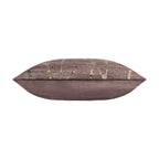 Mila Abstract Brown Gold Pillow