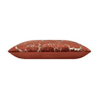 Mila Rust Gold Lumbar Pillow