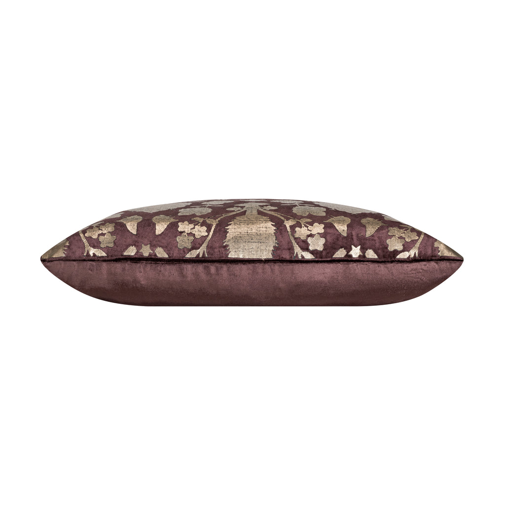 Mila Brown Gold Pillow